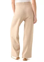 Women's Wide Leg Sweater Pants