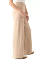 Women's Wide Leg Sweater Pants