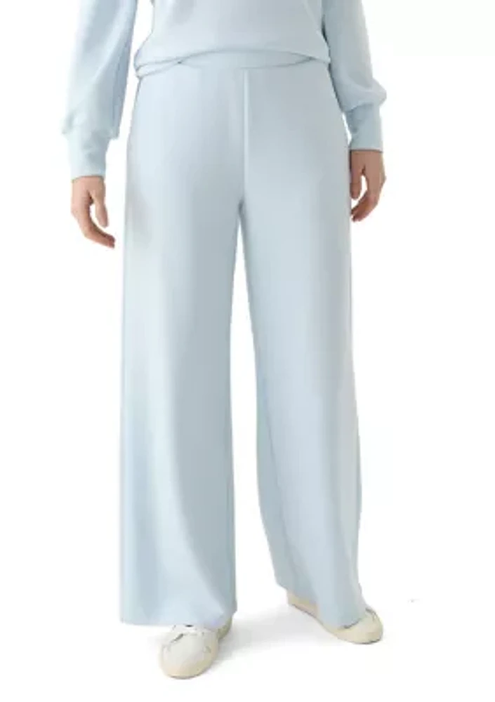 Women's Scuba Wide Leg Pants