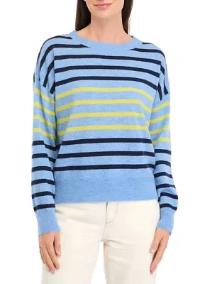 Women's Cashmere Striped Sweater