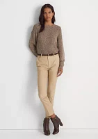 Stretch Cotton-Blend Pant