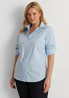 Plus Easy Care Cotton Shirt