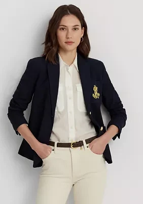 Patch Jacquard Blazer