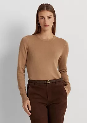 Cotton-Blend Sweater