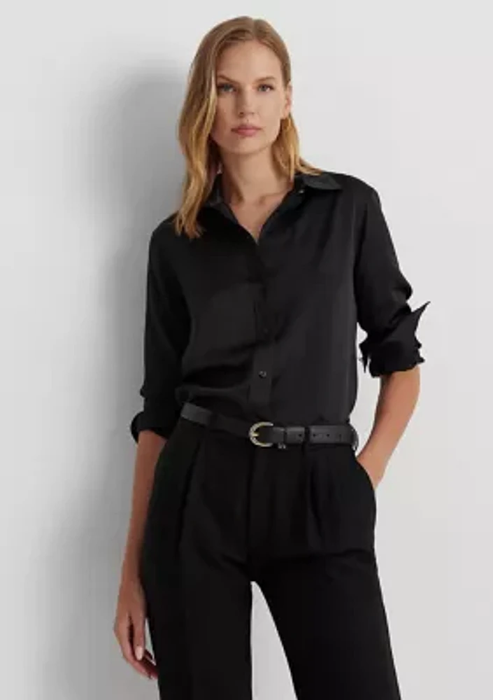 Satin Charmeuse Shirt