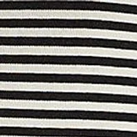 Striped Stretch Cotton Crew Neck T-Shirt