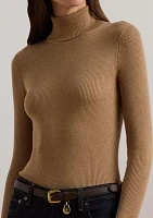 Ribbed Turtleneck Sweater