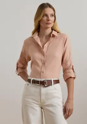 Relaxed Fit Linen Shirt