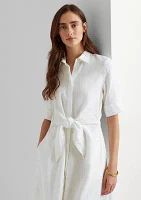 Linen Shirtdress