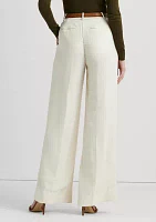 Double Faced Georgette Wide Leg Pants