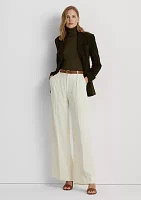 Double Faced Georgette Wide Leg Pants