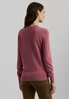 Women's Cotton-Blend Sweater