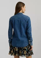 Slim Fit Denim Shirt