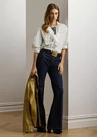 High-Rise Flare Jeans