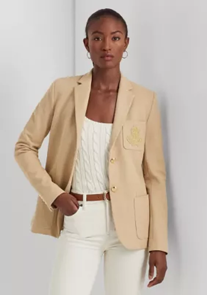 Petite Bullion Jacquard Blazer