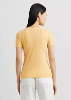 Petite Stretch Cotton T-Shirt