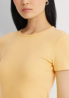 Petite Stretch Cotton T-Shirt