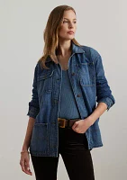 Petite Denim Shirt Jacket