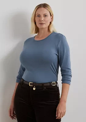 Plus Stretch Long-Sleeve Tee