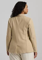 Plus Bullion Jacquard Blazer