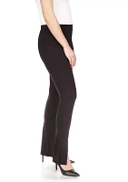 Women's Solid Split Hem Leggings