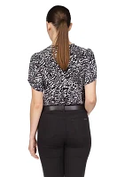 Women's Ocelot Petal Top