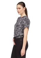 Women's Ocelot Petal Top