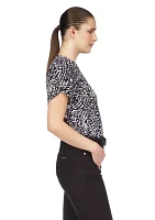 Women's Ocelot Petal Top