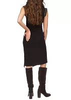 Women's Sleeveless Astor Stud Dress