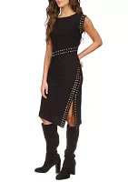 Women's Sleeveless Astor Stud Dress