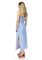 Women's Tencel Maxi Shirt Dress