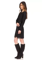 Women's Long Sleeve Studded Dress