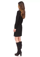 Women's Long Sleeve Studded Dress