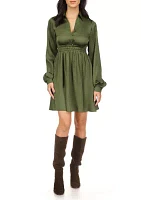 Women's Smocked Mini Dress