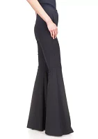 Women's Flared Scuba Crepe Pants