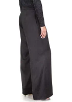 Women's Satin Wide Leg Pants