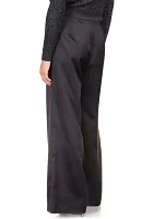 Women's Satin Wide Leg Pants