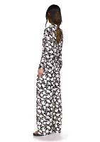 Women's Floral Wide Leg Soft Pants