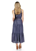 Women's Tencel Charm Belt Dress