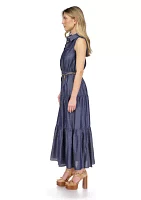 Women's Tencel Charm Belt Dress