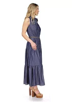 Women's Tencel Charm Belt Dress