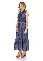 Women's Tencel Charm Belt Dress