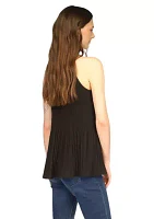 Women's Pleated Halter Top