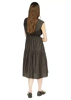 Women's Charm Zip Midi Dress