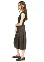 Women's Charm Zip Midi Dress