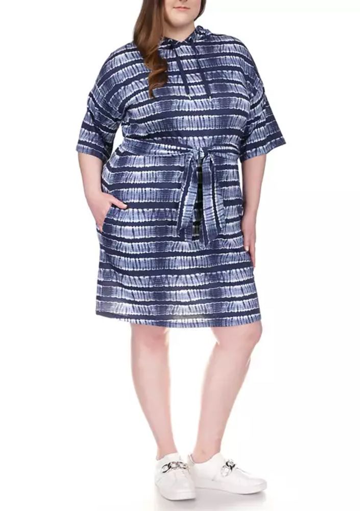 Belk Plus Tie Waist Hoodie Dress | The Summit