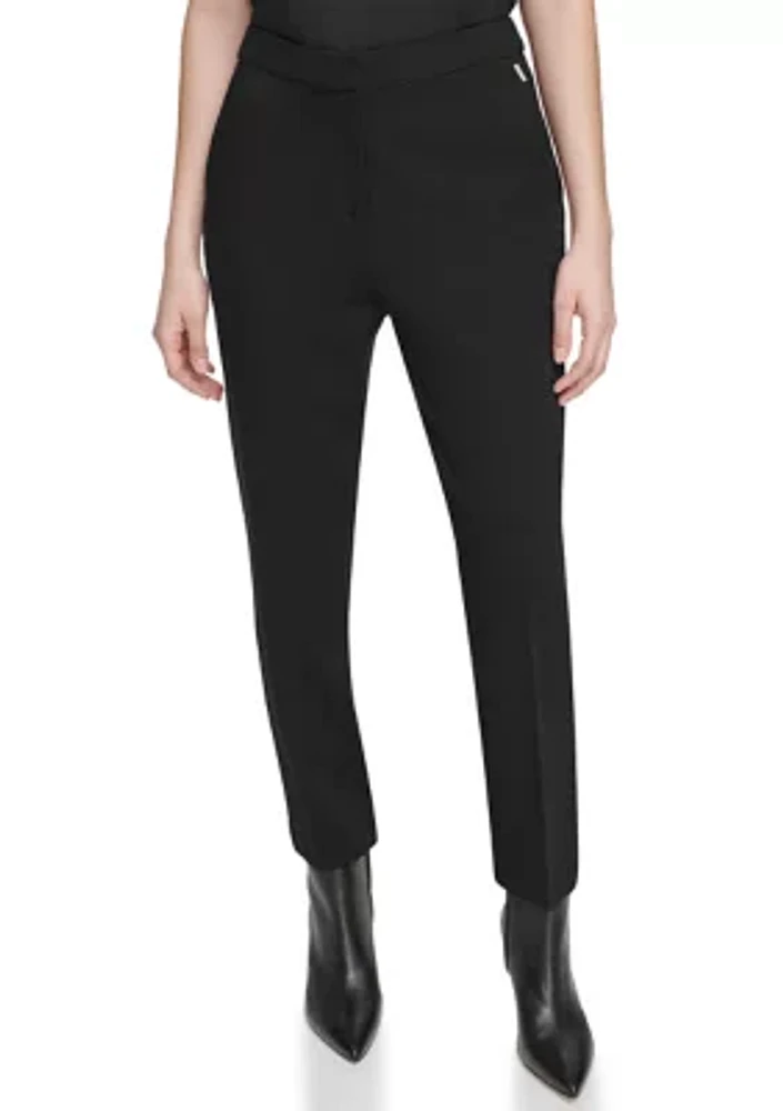 Women's Ponte Slim Pants