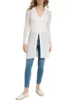 Women's Button Front V-Neck Sweater Knit Cardigan