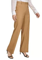 Women's Wide Leg Linen Pants