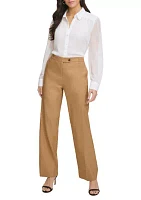 Women's Wide Leg Linen Pants